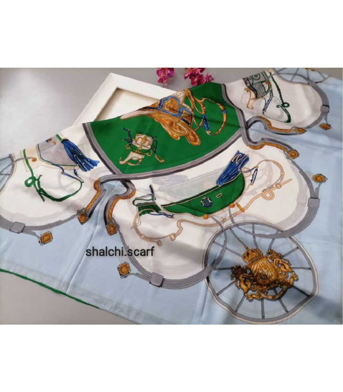 روسری ابریشم مارک coco