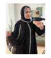 شال بافت لبه خز