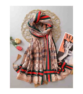 شال گوچی کرمی