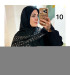 روسری ژیوان مشکی کرم