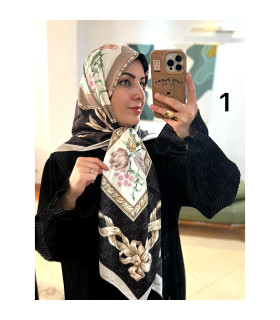 روسری ابریشم مجلسی