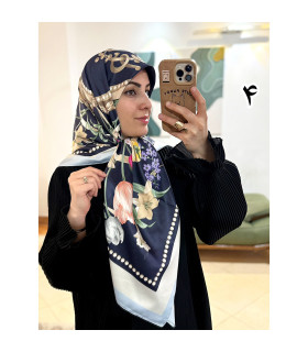 روسری ابریشم مجلسی